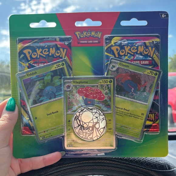 Pokemon Other - Pokemon TGC: Enhanced 2 pack blister (oddish, vilepume, and gloom promo)